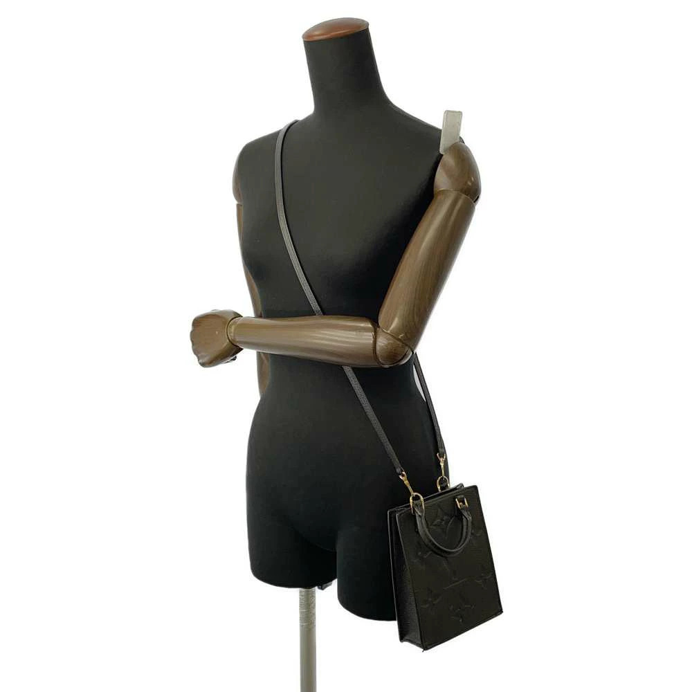 Louis Vuitton handbag Monogram Empreinte Sac Plat shoulder bag black - Picture 6 of 12